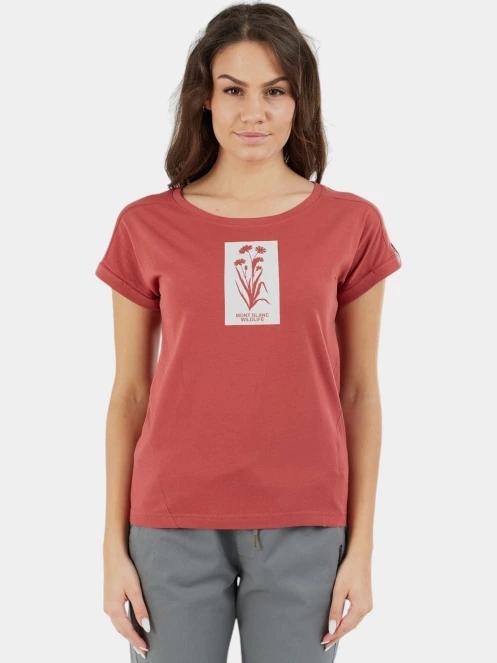 tricou cu maneci scurte pt. femei Fundango Lima T-shirt rosu 2