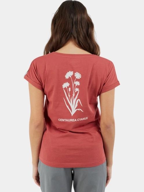 tricou cu maneci scurte pt. femei Fundango Lima T-shirt rosu 3