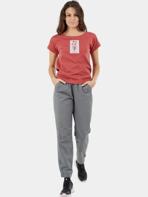 tricou cu maneci scurte pt. femei Fundango Lima T-shirt rosu 4