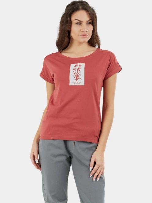 tricou cu maneci scurte pt. femei Fundango Lima T-shirt rosu 5