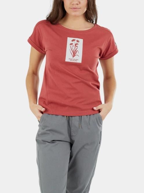 tricou cu maneci scurte pt. femei Fundango Lima T-shirt rosu 6