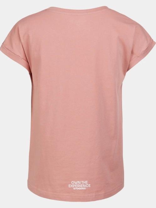 tricou cu maneci scurte pt. femei Fundango Lima T-shirt roz 9