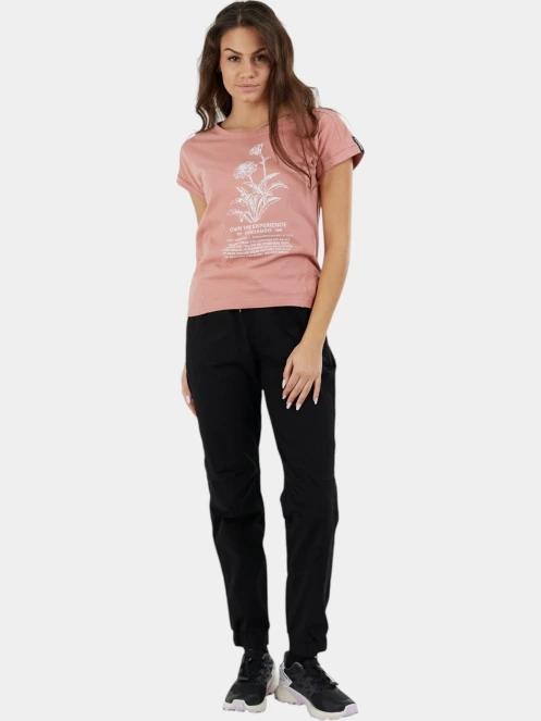 tricou cu maneci scurte pt. femei Fundango Lima T-shirt roz 4