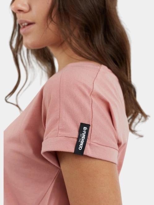 tricou cu maneci scurte pt. femei Fundango Lima T-shirt roz 5