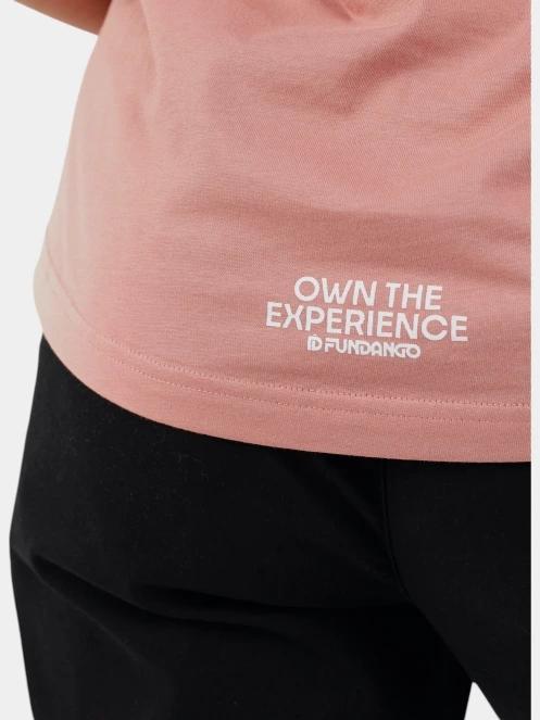 tricou cu maneci scurte pt. femei Fundango Lima T-shirt roz 7