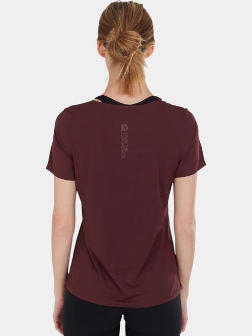 tricou pentru sport, cu maneci scurte pt. femei Fundango Hanabi T-shirt roz 3