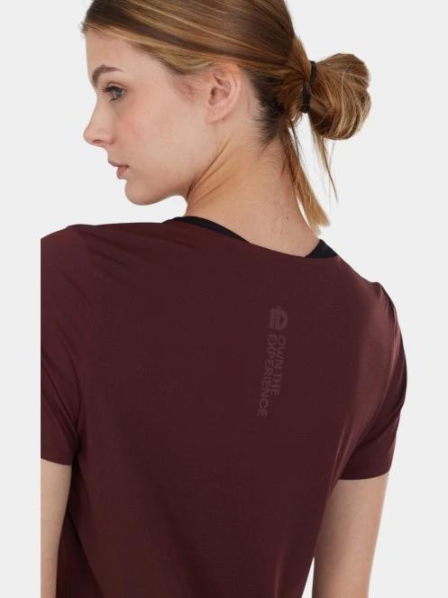 tricou pentru sport, cu maneci scurte pt. femei Fundango Hanabi T-shirt roz 7