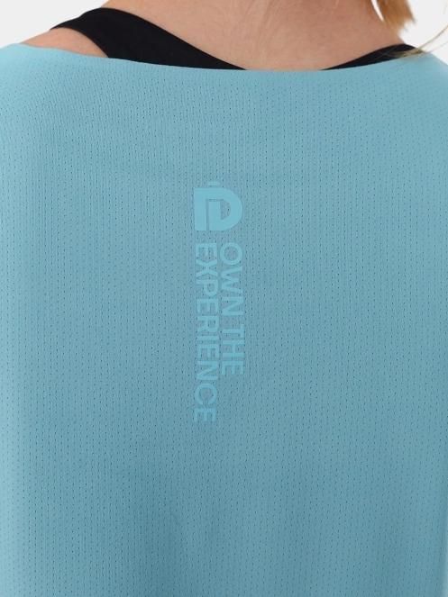 tricou pentru sport, cu maneci scurte pt. femei Fundango Hanabi T-shirt albastru deschis 7