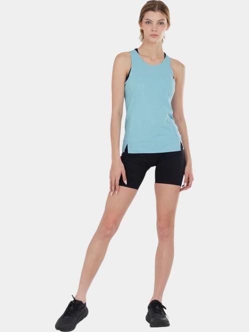 tricou de sport fara maneci pt. femei Fundango Kawaki Tanktop albastru deschis 4