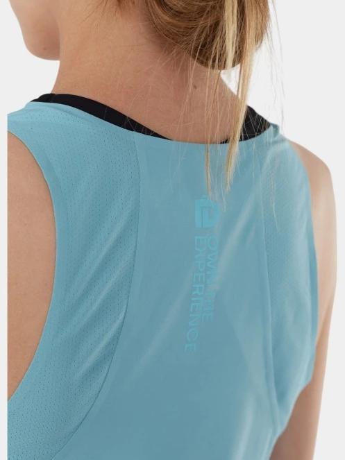 tricou de sport fara maneci pt. femei Fundango Kawaki Tanktop albastru deschis 7