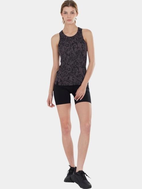 tricou de sport fara maneci pt. femei Fundango Kawaki Tanktop negru 4