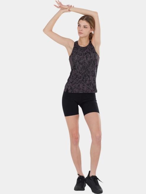 tricou de sport fara maneci pt. femei Fundango Kawaki Tanktop negru 5