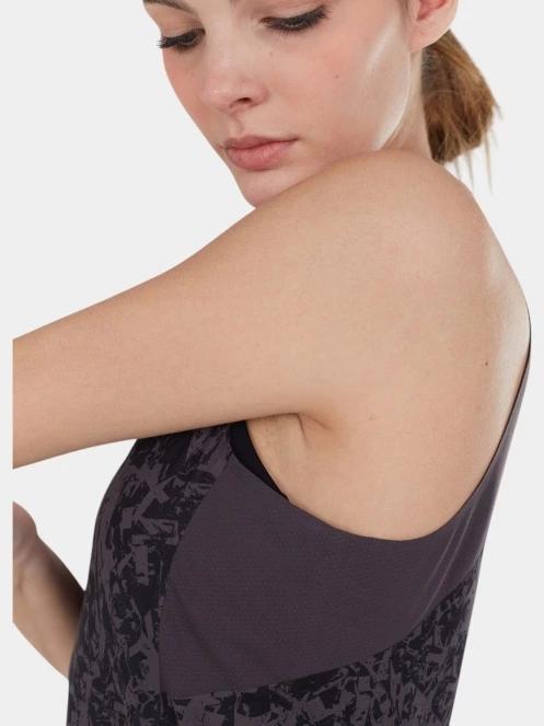 tricou de sport fara maneci pt. femei Fundango Kawaki Tanktop negru 7