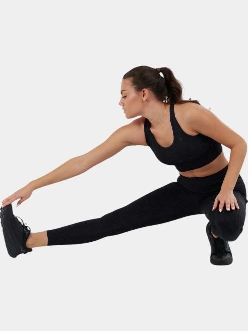 sutien pentru sport pt. femei Fundango Vexx Sport Bra negru 5