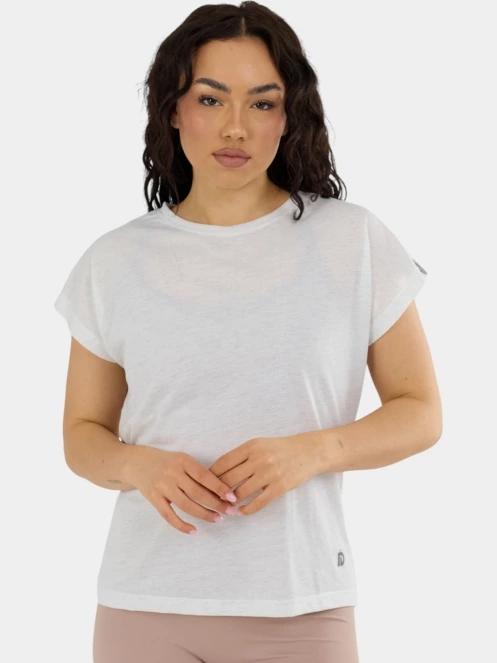 tricou pentru sport, cu maneci scurte pt. femei Fundango Rush II T-shirt alb 2