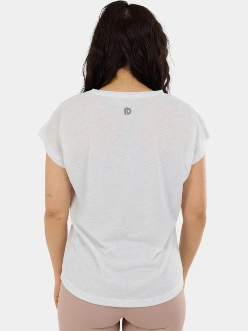 tricou pentru sport, cu maneci scurte pt. femei Fundango Rush II T-shirt alb 3