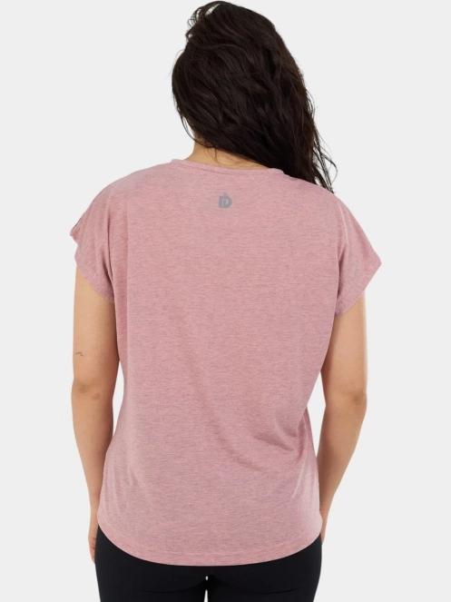 tricou pentru sport, cu maneci scurte pt. femei Fundango Rush II T-shirt roz 3