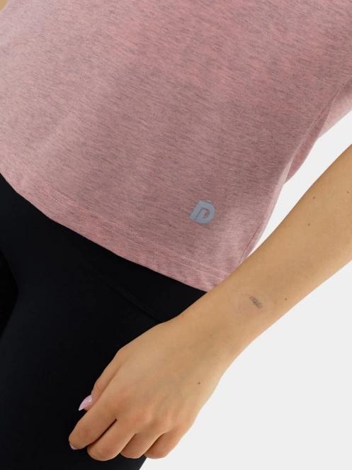 tricou pentru sport, cu maneci scurte pt. femei Fundango Rush II T-shirt roz 5