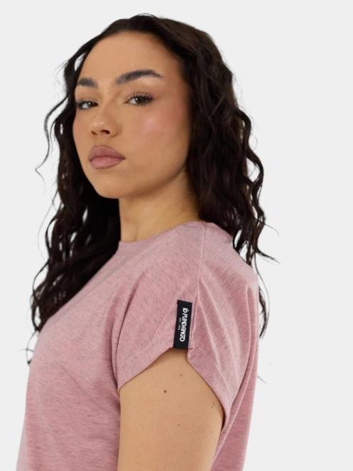 tricou pentru sport, cu maneci scurte pt. femei Fundango Rush II T-shirt roz 6