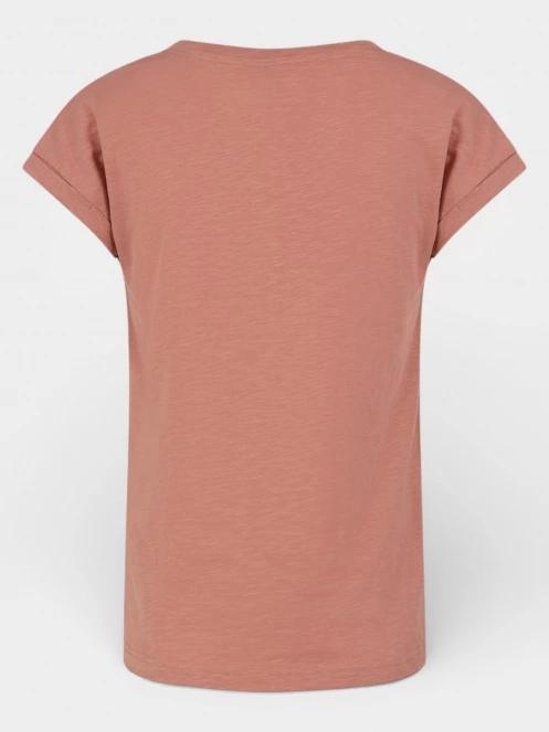 tricou cu maneci scurte pt. femei Fundango Lima II T-shirt roz 9