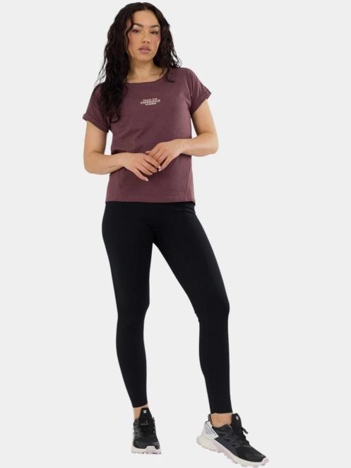 tricou cu maneci scurte pt. femei Fundango Lima II T-shirt violet 4