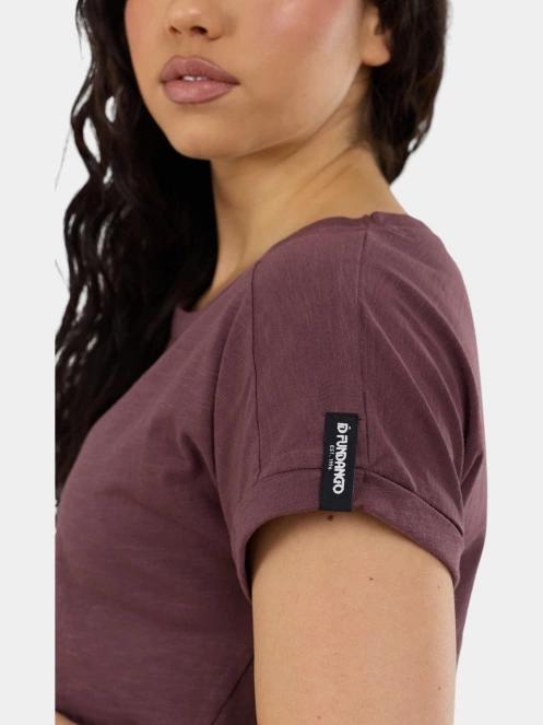 tricou cu maneci scurte pt. femei Fundango Lima II T-shirt violet 7