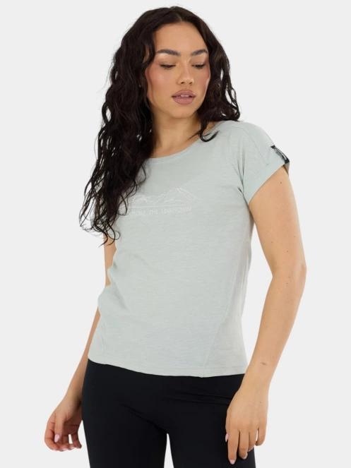 tricou cu maneci scurte pt. femei Fundango Lima II T-shirt verde 2