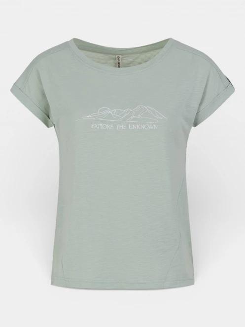 tricou cu maneci scurte pt. femei Fundango Lima II T-shirt verde 8