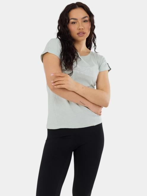 tricou cu maneci scurte pt. femei Fundango Lima II T-shirt verde 5