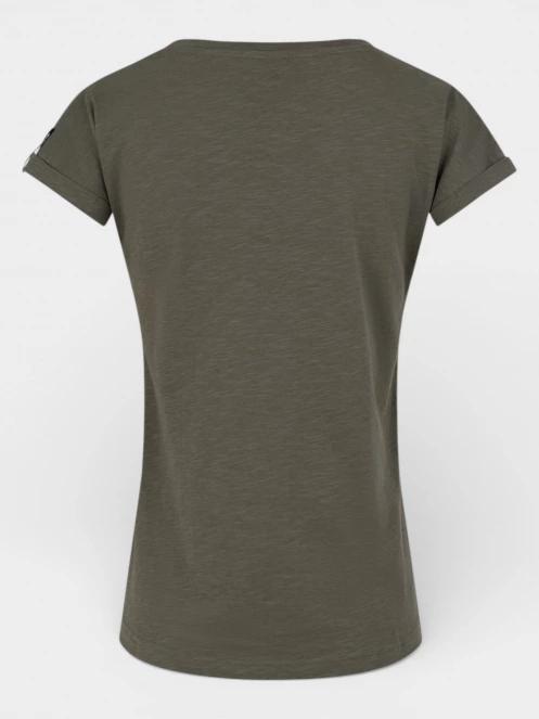 tricou cu maneci scurte pt. femei Fundango Lima II T-shirt oliv 9