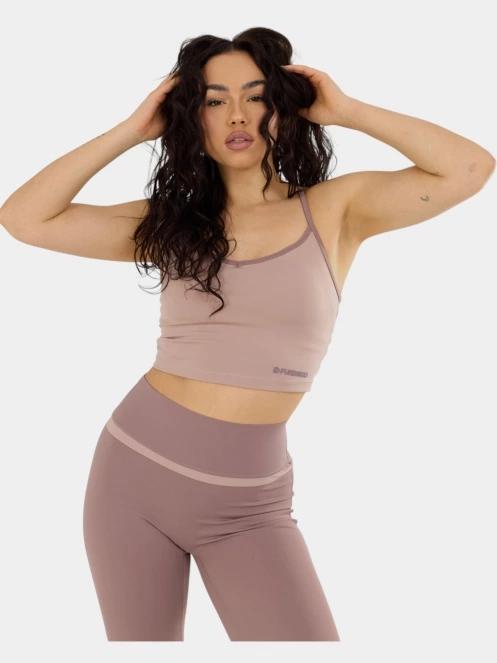 crop top pt. femei Fundango Aero Crop Top roz 2