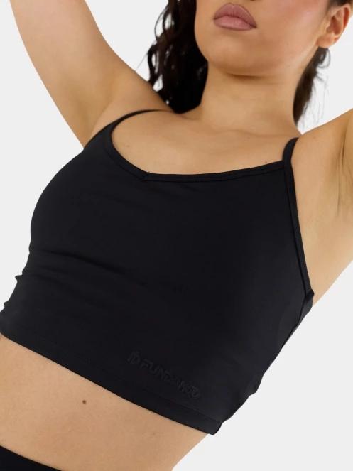 crop top pt. femei Fundango Aero Crop Top negru 6