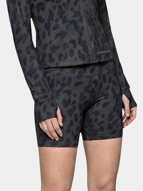tricou cu maneci lungi, pentru sport pt. femei Fundango Flop Zip Up Top negru 5