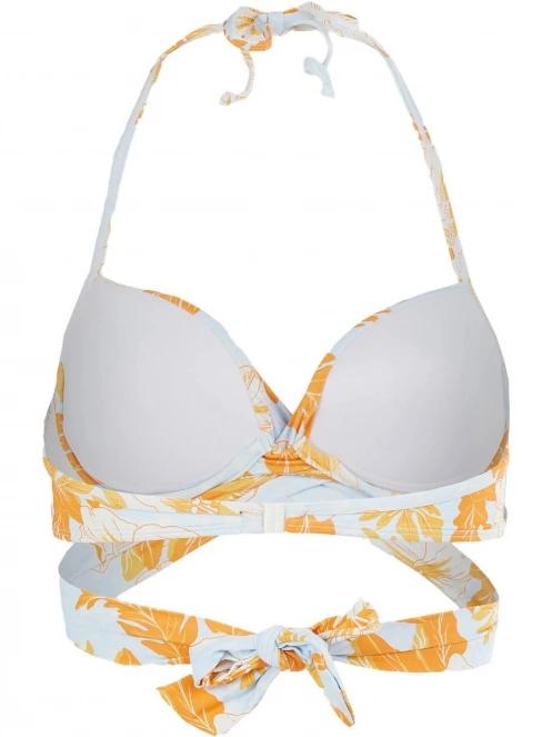 sutien bikini pt. femei Fundango Lola Twisted Top portocaliu 9
