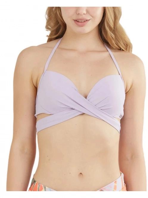 sutien bikini pt. femei Fundango Lola Twisted Top violet 2