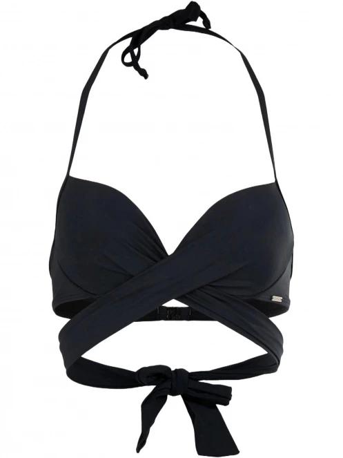 sutien bikini pt. femei Fundango Lola Twisted Top negru 8
