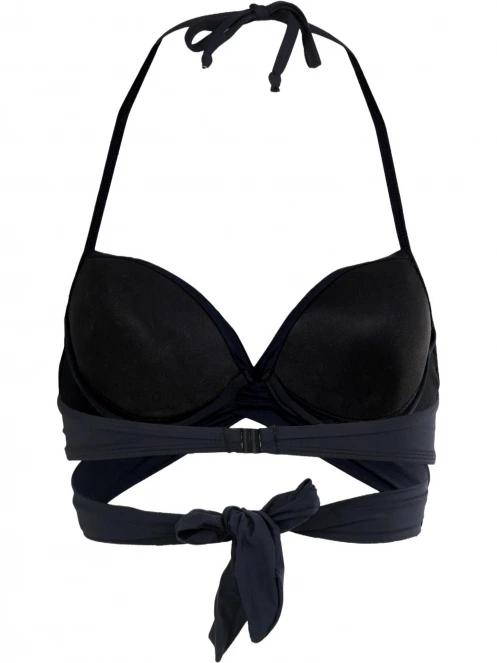 sutien bikini pt. femei Fundango Lola Twisted Top negru 9