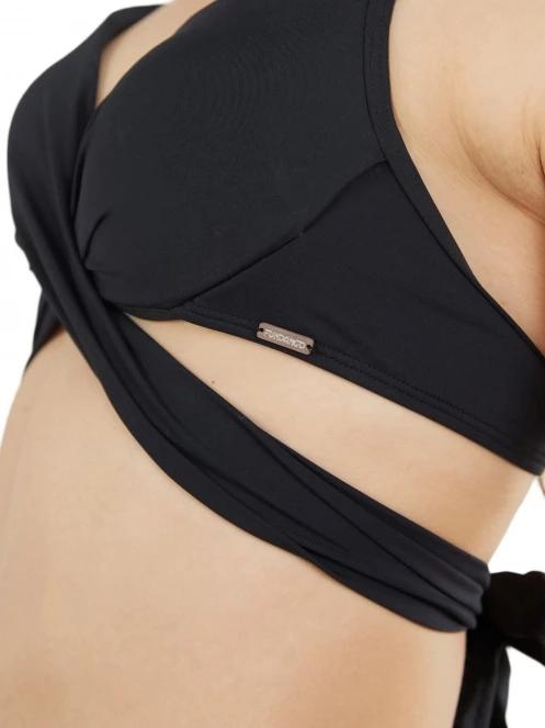 sutien bikini pt. femei Fundango Lola Twisted Top negru 6