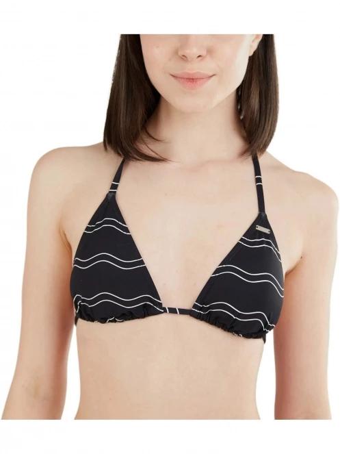 sutien bikini pt. femei Fundango Innisfil Triangle Top negru 5