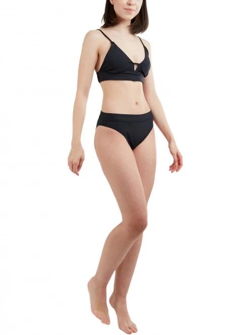 sutien bikini pt. femei Fundango Sahara V-neck Cami Top negru 3