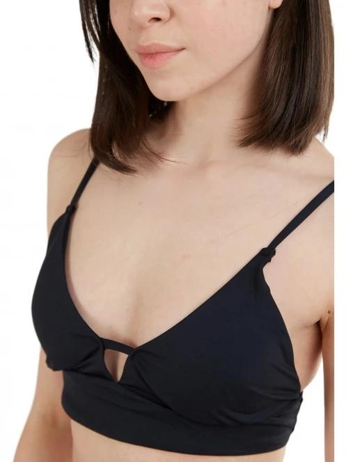 sutien bikini pt. femei Fundango Sahara V-neck Cami Top negru 4