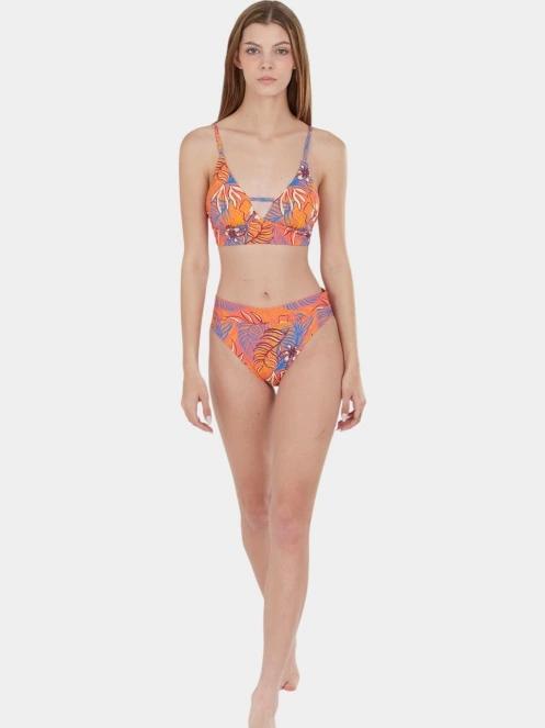 sutien bikini pt. femei Fundango Sahara V-neck Cami Top roz 4