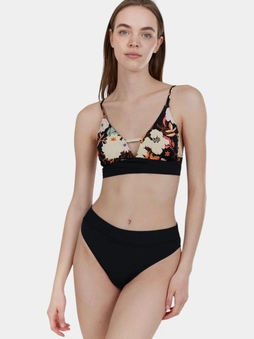 sutien bikini pt. femei Fundango Sahara V-neck Cami Top negru 4