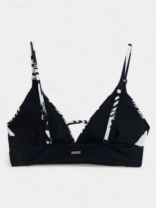 sutien bikini pt. femei Fundango Sahara V-neck Cami Top negru 8