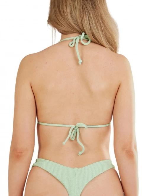 sutien bikini pt. femei Fundango Innisfil Triangle Jacquard Top verde 3