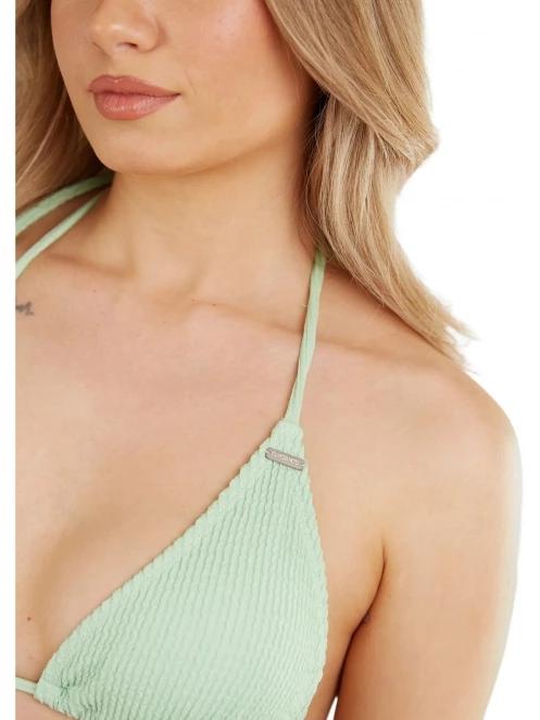 sutien bikini pt. femei Fundango Innisfil Triangle Jacquard Top verde 6