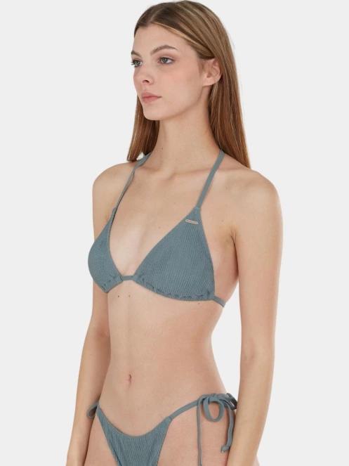 sutien bikini pt. femei Fundango Innisfil Triangle Jacquard Top verde 2