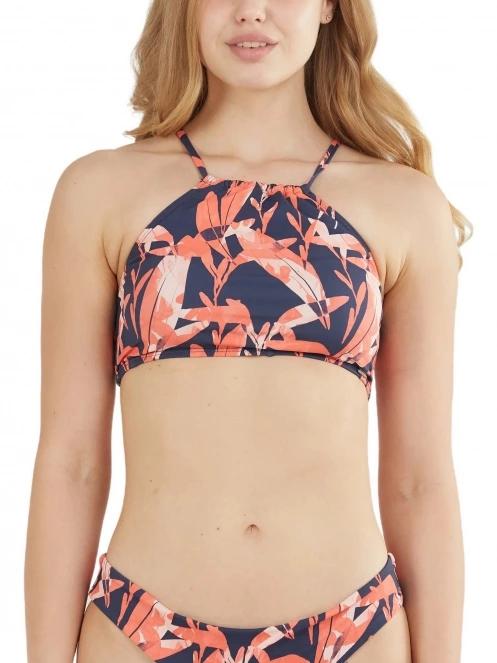 sutien bikini pt. femei Fundango Hogg High Neck Top roz 2