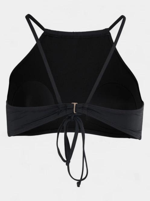 sutien bikini pt. femei Fundango Hogg High Neck Top negru 3