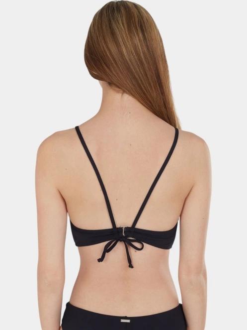 sutien bikini pt. femei Fundango Hogg High Neck Top negru 3